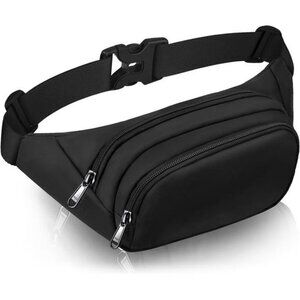 Waist bag with 3-Zipper Pockets